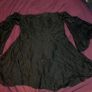 Little Black dress lace off the shoulder size 3x